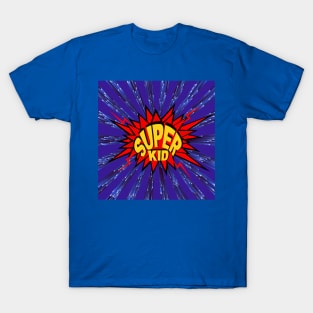 Superkid Superhero Comic Burst Super Kids T-Shirt